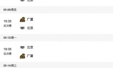 OG真人:2024-2025赛季CBA总决赛赛程直播时间表 广厦vs北京比赛时间